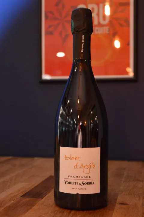 Champagne - Vouette et Sorbée - Blanc d'Argile blanc de blanc - Brut Nature